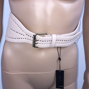 BCBGMAXAZRIA S-XS leather belt